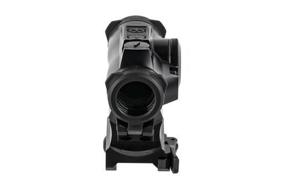 Holosun 515GM Elite is equipped with a quick-detach lever and 65 MOA circle dot red reticle with top-mounted controls